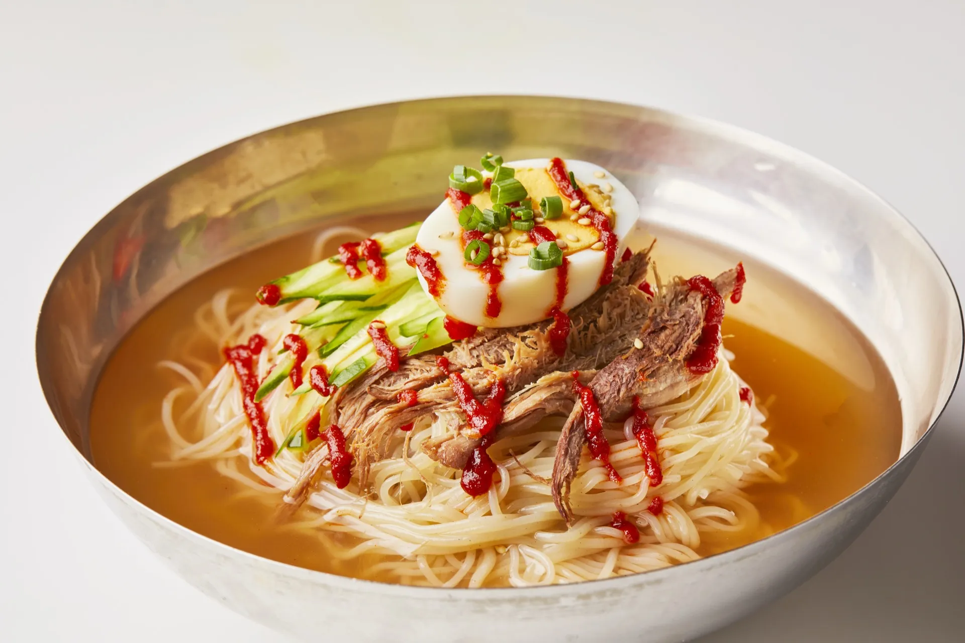 Cold Noodles (Reimen) - Refreshing cold noodles to finish your yakiniku meal